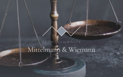 Corporate Design Rechtsanwälte Mittelmann & Wiemann